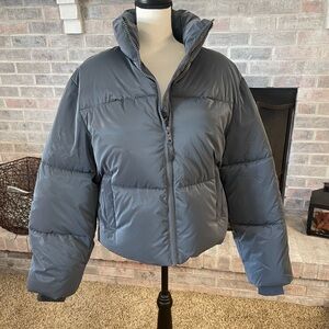 Garage Women's Charcoal Puffer Jacket